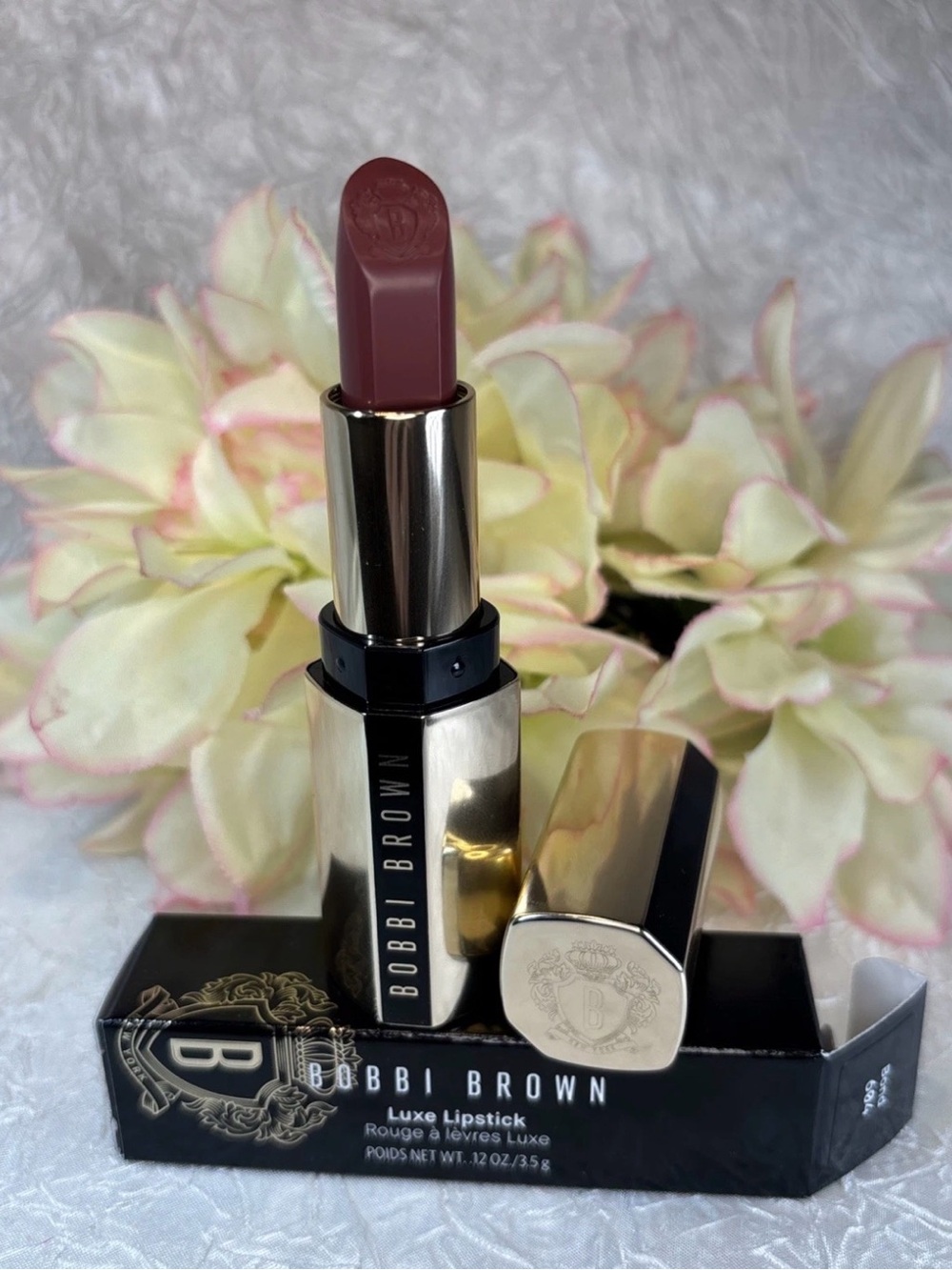 Bobbi Brown Luxe Lipstick - 604 BOND - Full Size New In Box